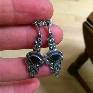 Marcasite earrings